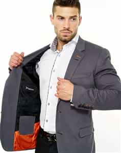 Maceoo Momentum Blazer Socrate Grey Charcoal