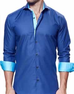 Designer Navy Shirt