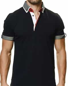 Designer Black Polo Shirt