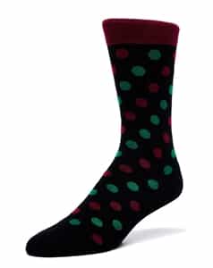 Black Socks: Multi Color