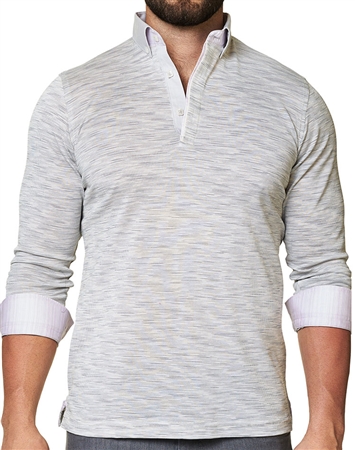 Maceoo Unrivaled  Polo L Line White Grey