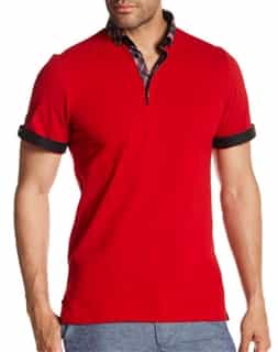 Designer Red Polo