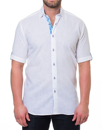White Linen Summer Shirt