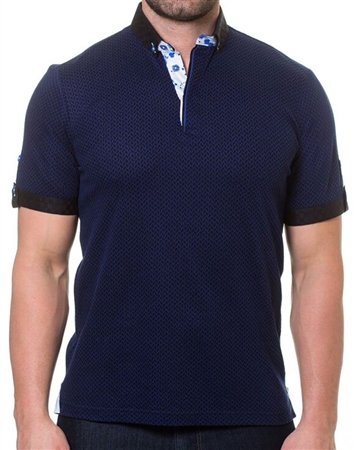 Navy Blue Fashion Polo