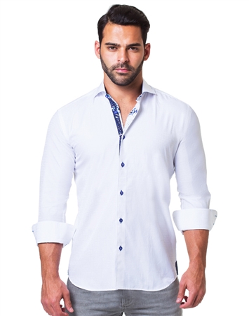 Shop Men's Fashion Shirt - Jasmin White