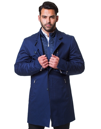 Designer Navy Peacoat Ensemble