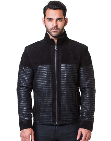 Innovative Black Leather Jacket