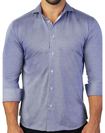 Comfortable And Stylish Blue Dress Shirt