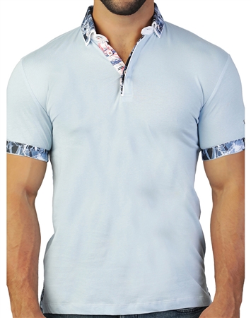 Designer Blue Polo