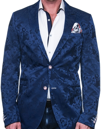 Luxury Jacket - Silky Blue Blazer