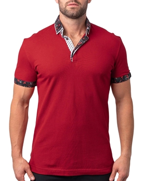 Polo Mozart Solid Set Red Polo Mozart Solid Set Red