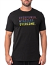 Tee rainbow black