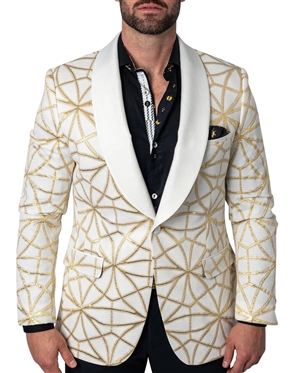 Men Elegant ceremonial god blazer