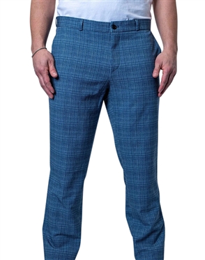 Maceoo 4 Way Stretch Pants Preppy Blue