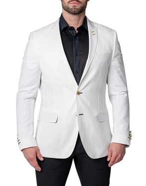 Maceoo Blazer Descartes Classic White