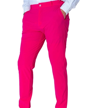 Maceoo Pants Cherry Fushia