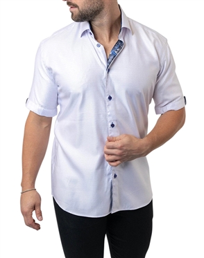 Maceoo Shirt Galileo grate 44 White