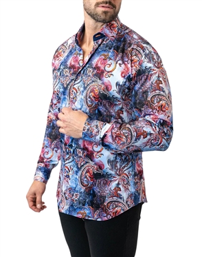 Maceoo Shirt Fibonacci Samoa 12 Multi