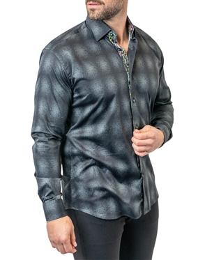 Maceoo Shirt Fibonacci Carbon 17 Black