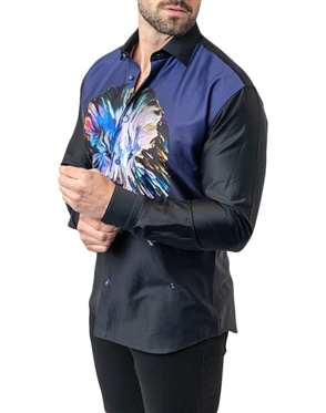 Maceoo Shirt Fibonacci LionPaint 00 Multi