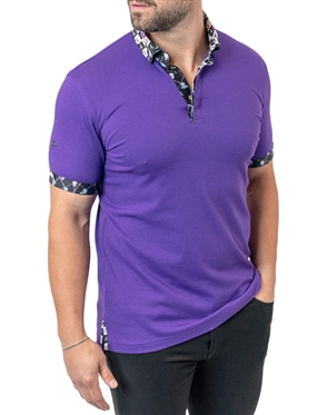 Maceoo Polo Mozart Solid 23 Purple