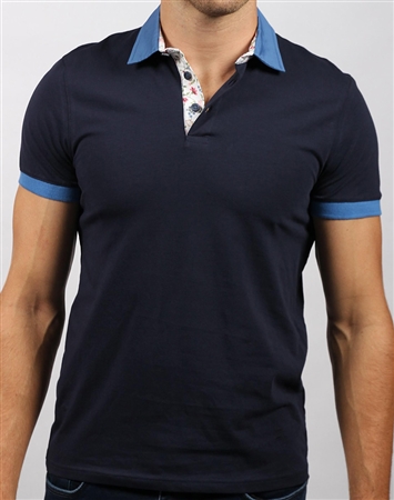 Casual Navy Polo