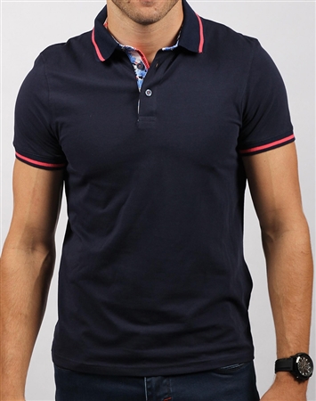 Shop Men's Casual Sport Polo - Modern Navy Polo