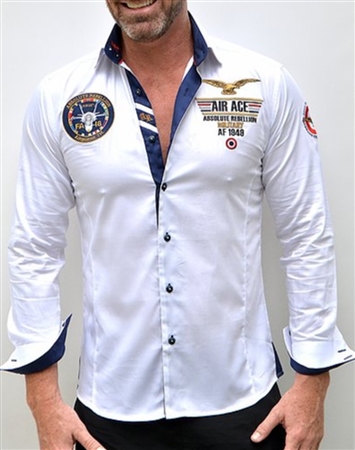 Absolute Rebellion Shirt Air Ace White