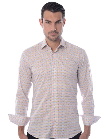 Luxury White Sport Shirt