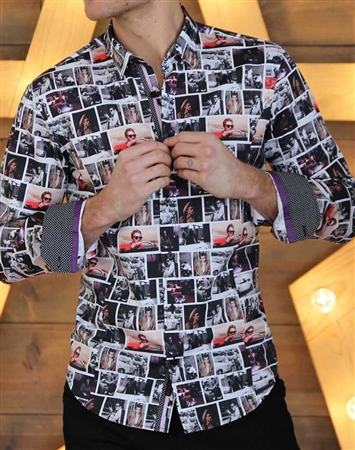 James Dean Inspired Dress Shirt
