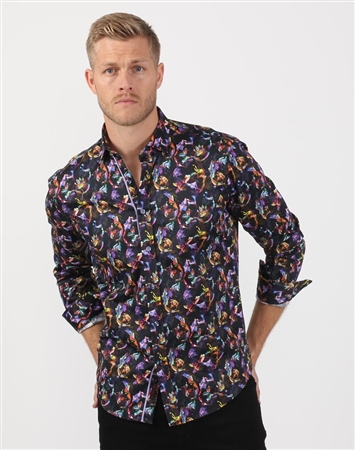 Mesmerizing Men’s Multi Colored Dress Shirt