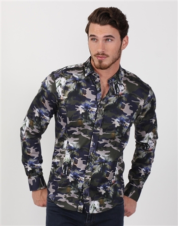 Camo Print Shirt