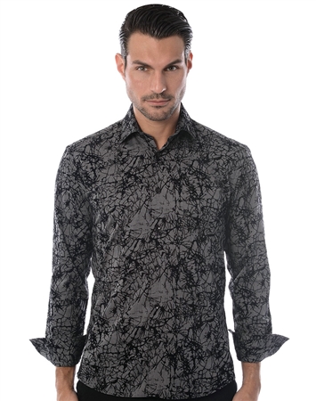 Black Gray Fashion Shirt