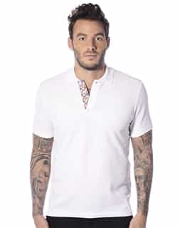 Designer Polo - White Short Sleeve