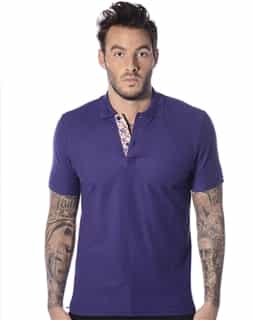 Designer Polo - Purple Short Sleeve