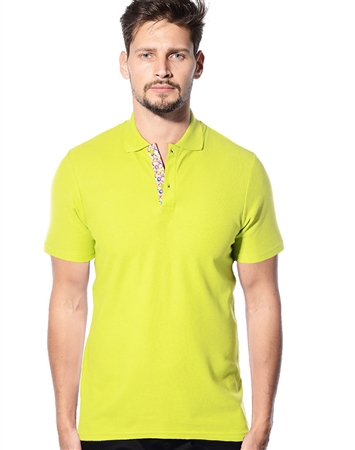 Designer Polo Shirt- Lime Color Polo