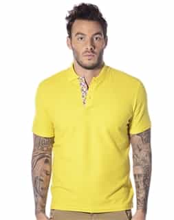Designer Polo - Yellow Short Sleeve