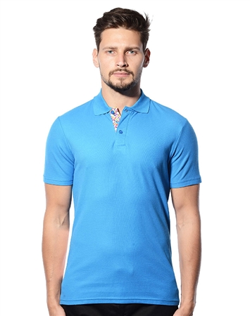 Blue Polo Shirt- Fashionable Polo