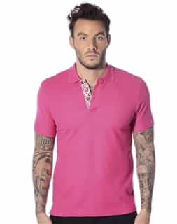 Designer Polo - Pink Short Sleeve