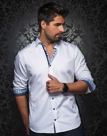 White Casual Sport Shirt