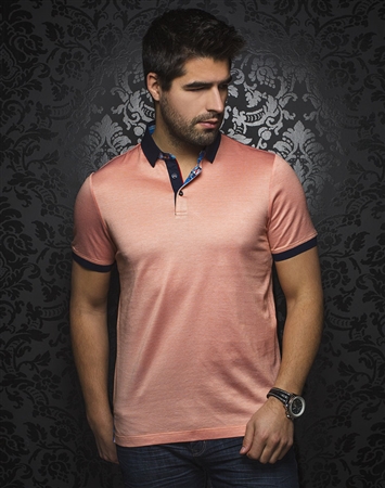 Orange Short Sleeve Polo