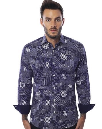 Luxury Dress Shirt - Navy