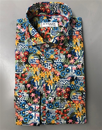 Flawless Multi Color Floral Print Shirt