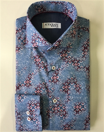 Luxury Floral Shirt Autocratic Vogue  Babba