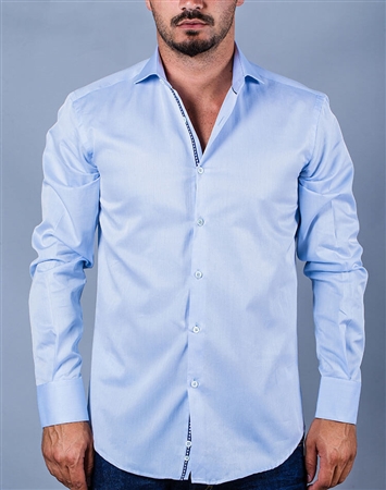 Business attire: Blue Business Shirt