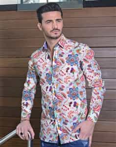 Men Fashion Italian Sport Shirt Picasso