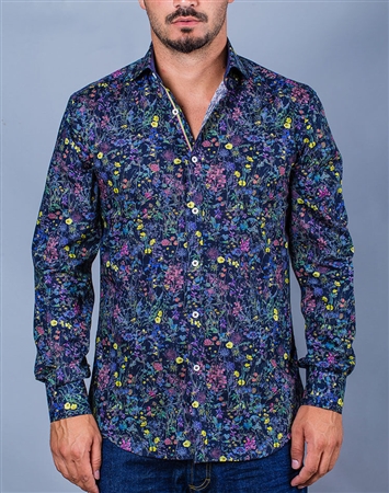 Printed Casual Dress Shirt