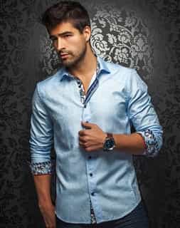 Light Blue Designer Shirt