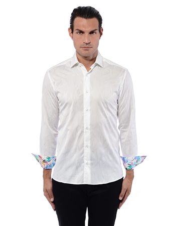 Luxury White Dress Shirt