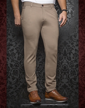 Fashionable Beige Pants - Baretta Beige